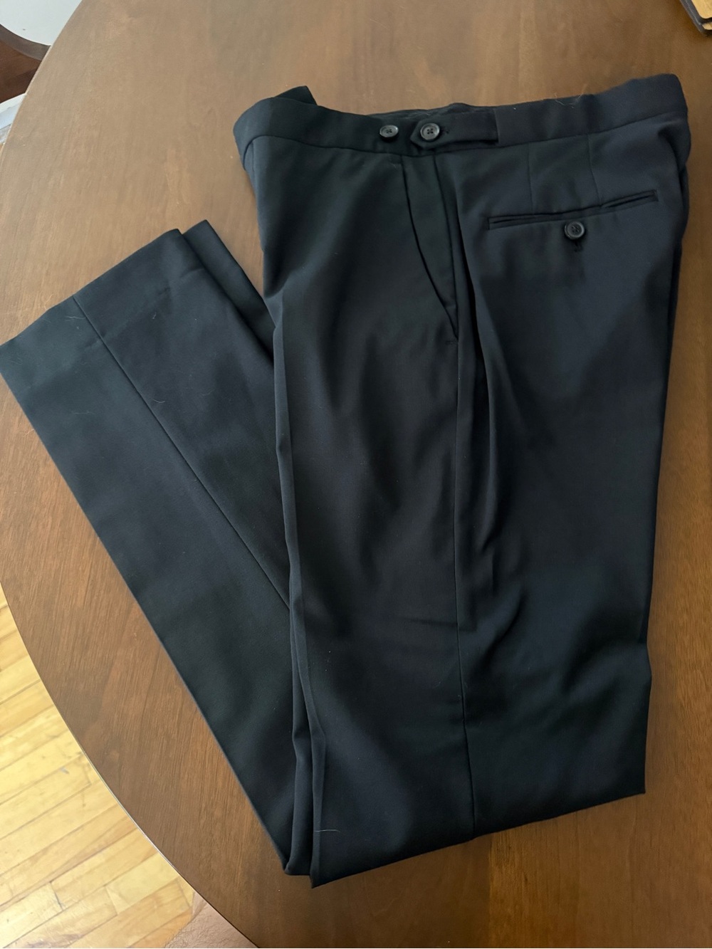 Reiss Black Tailored Trousers